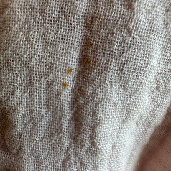 Matilda Jane Call Me Cute Wonderment Pink Boho Muslin Peasant Peplum Top S Mauve - Picture 10 of 12